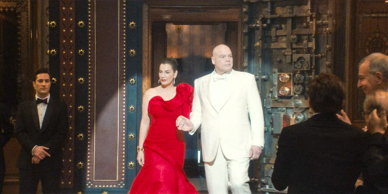 Kingpin and Vanessa at the gala in Daredevil: Born Again