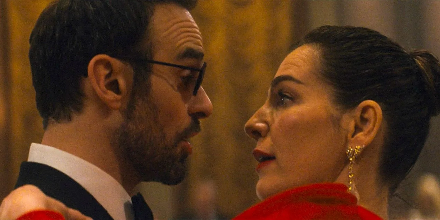 Matt Murdock and Vanessa dancing in Daredevil: Born Again Matt Murdock and Vanessa dancing in Daredevil: Born Again