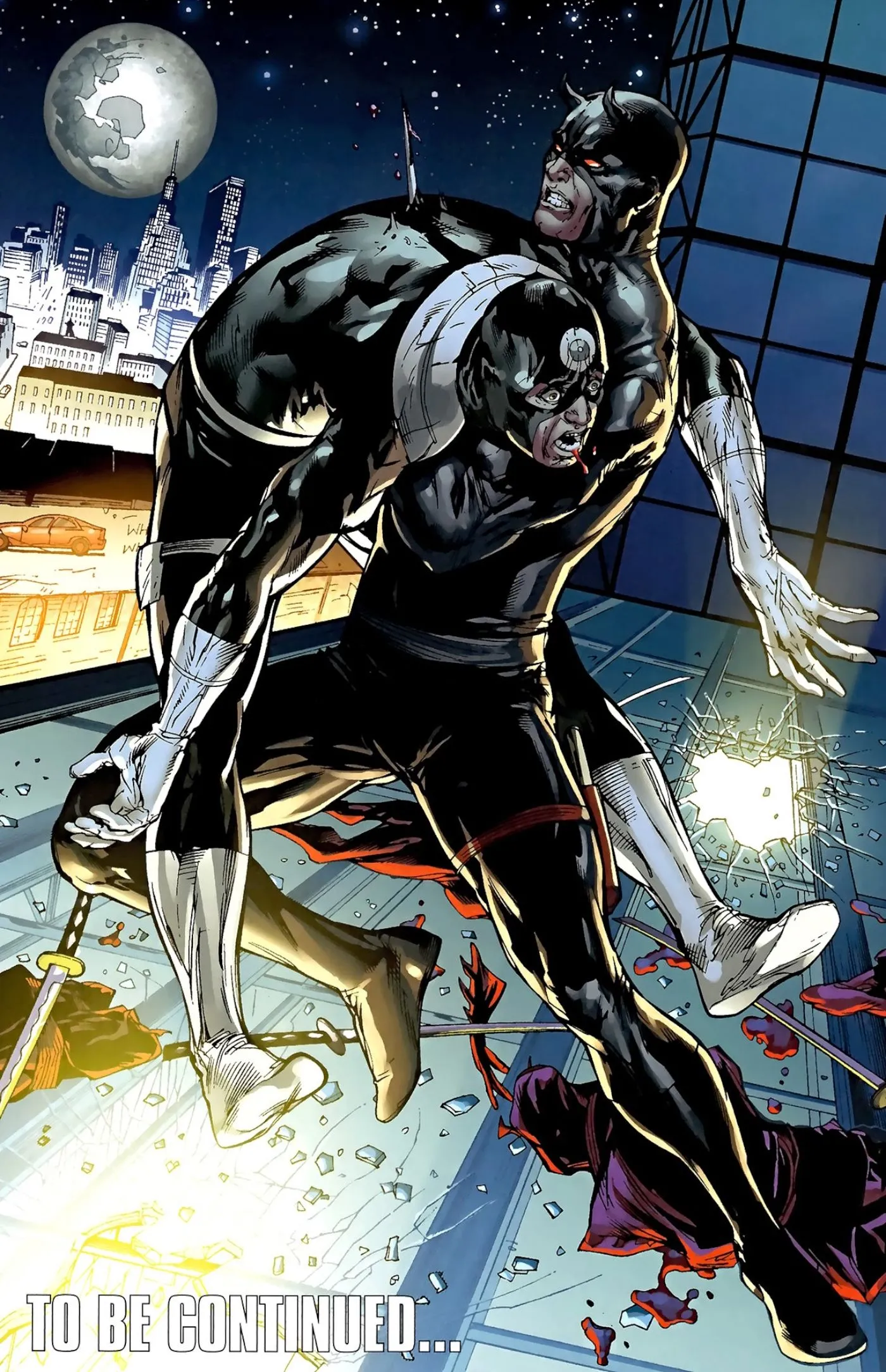 Daredevil kills Bullseye Daredevil kills Bullseye