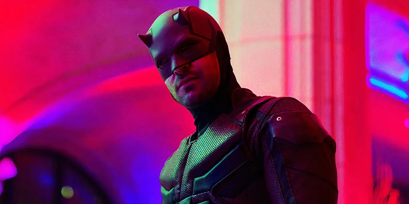 Daredevil in a church scene
