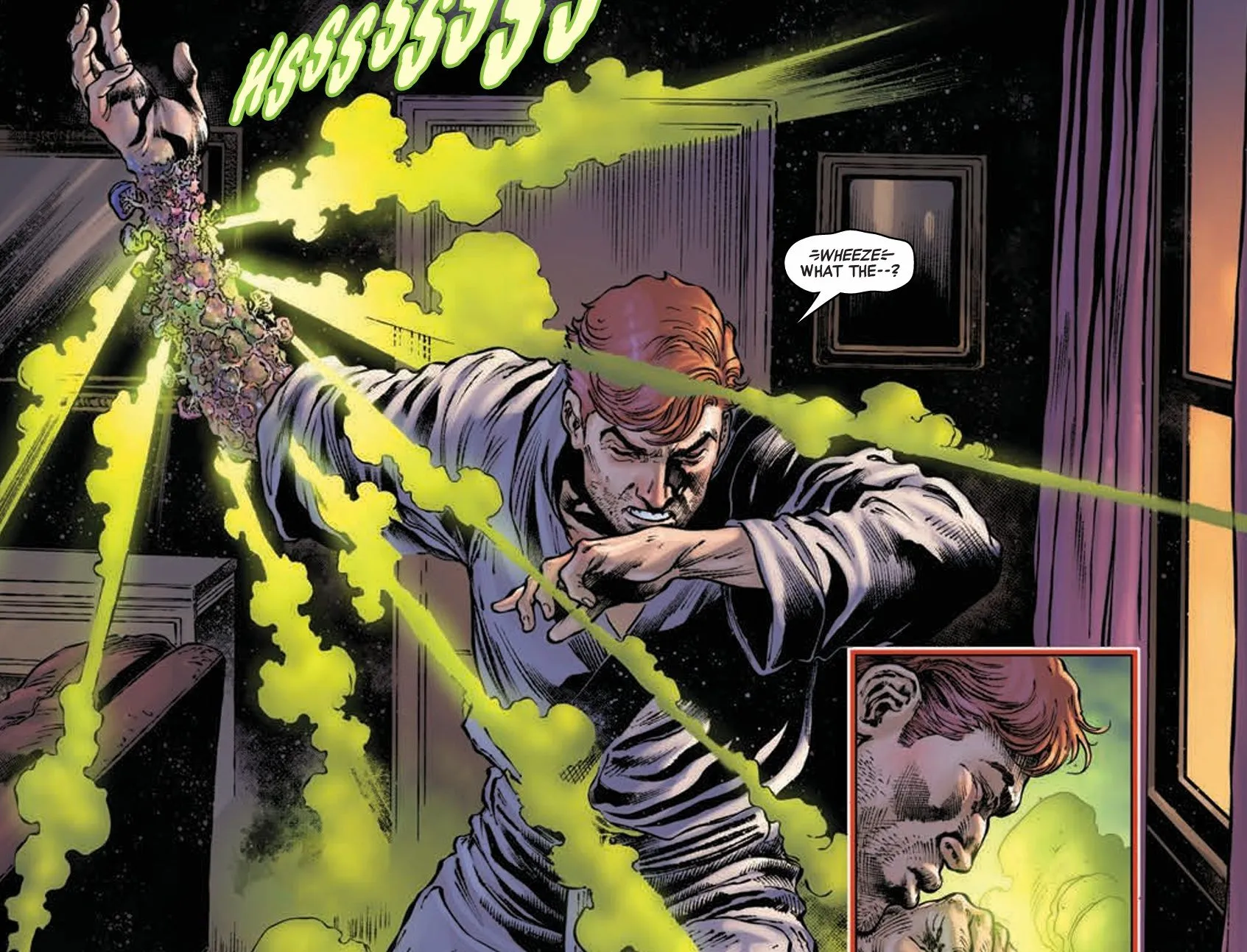 Daredevil's arm is transformed into fungus in Daredevil (2023) #20