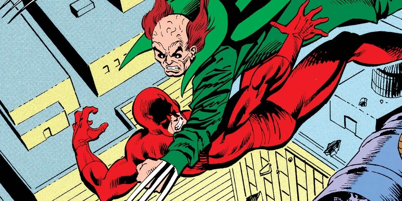 Daredevil vs The Owl Daredevil vs The Owl