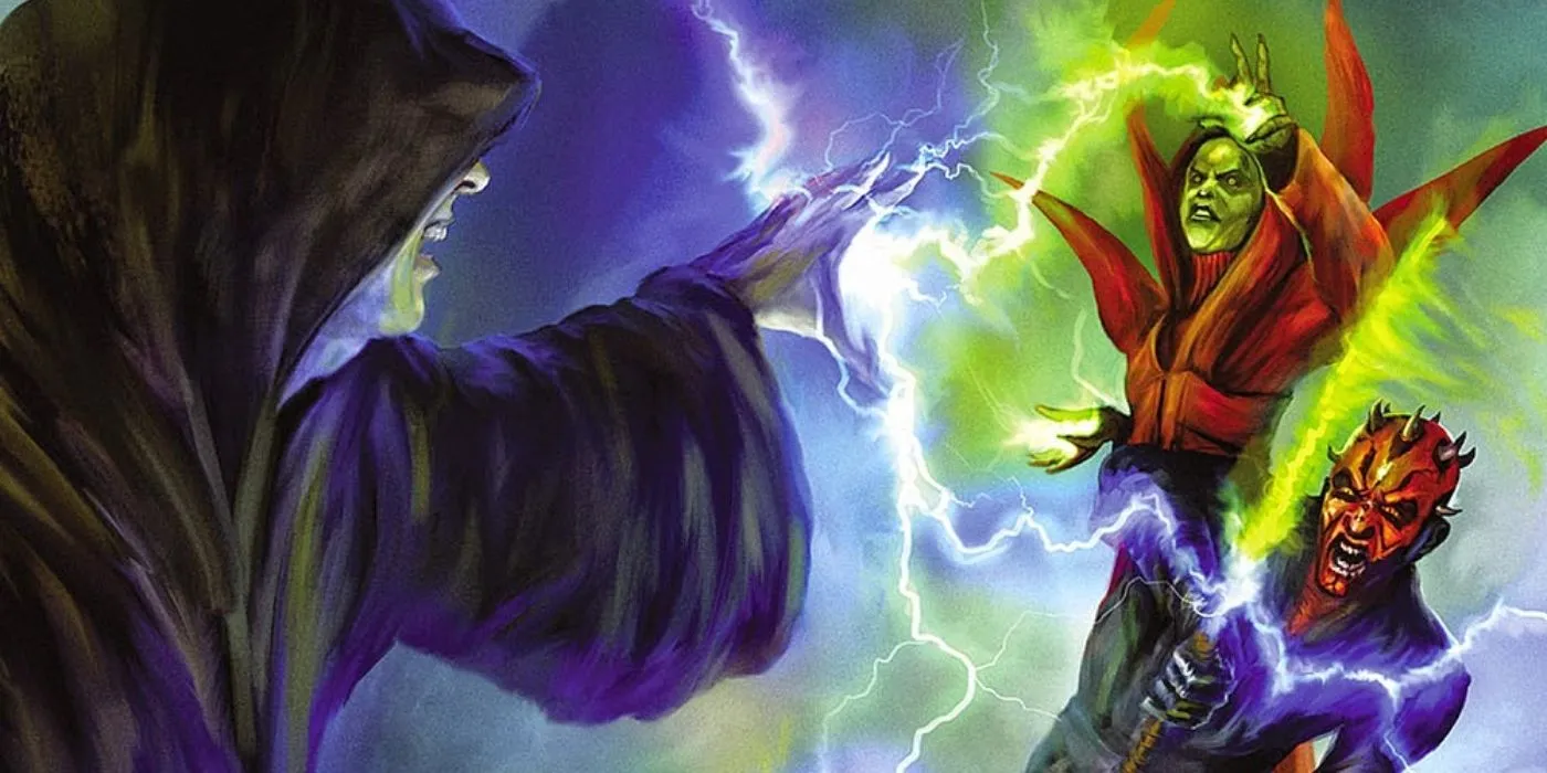 Palpatine vs Mother Talzin