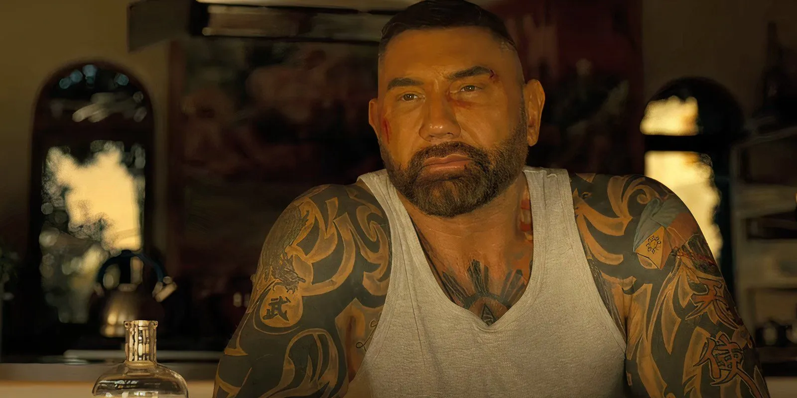 Dave Bautista in My Spy Dave Bautista in My Spy