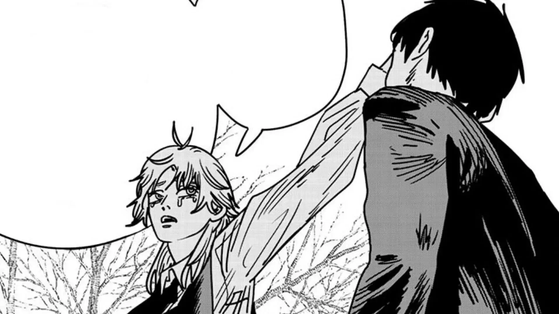 The real Famine Devil as seen in the manga (Image via Shueisha).