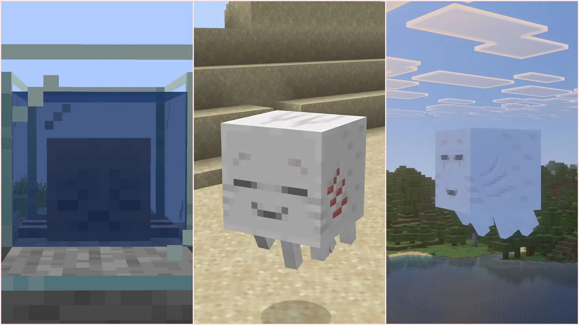 Dried ghast is primarily used to grow happy ghasts (Image via Sportskeeda Gaming || Mojang Studios) Dried ghast is primarily used to grow happy ghasts (Image via Sportskeeda Gaming || Mojang Studios)
