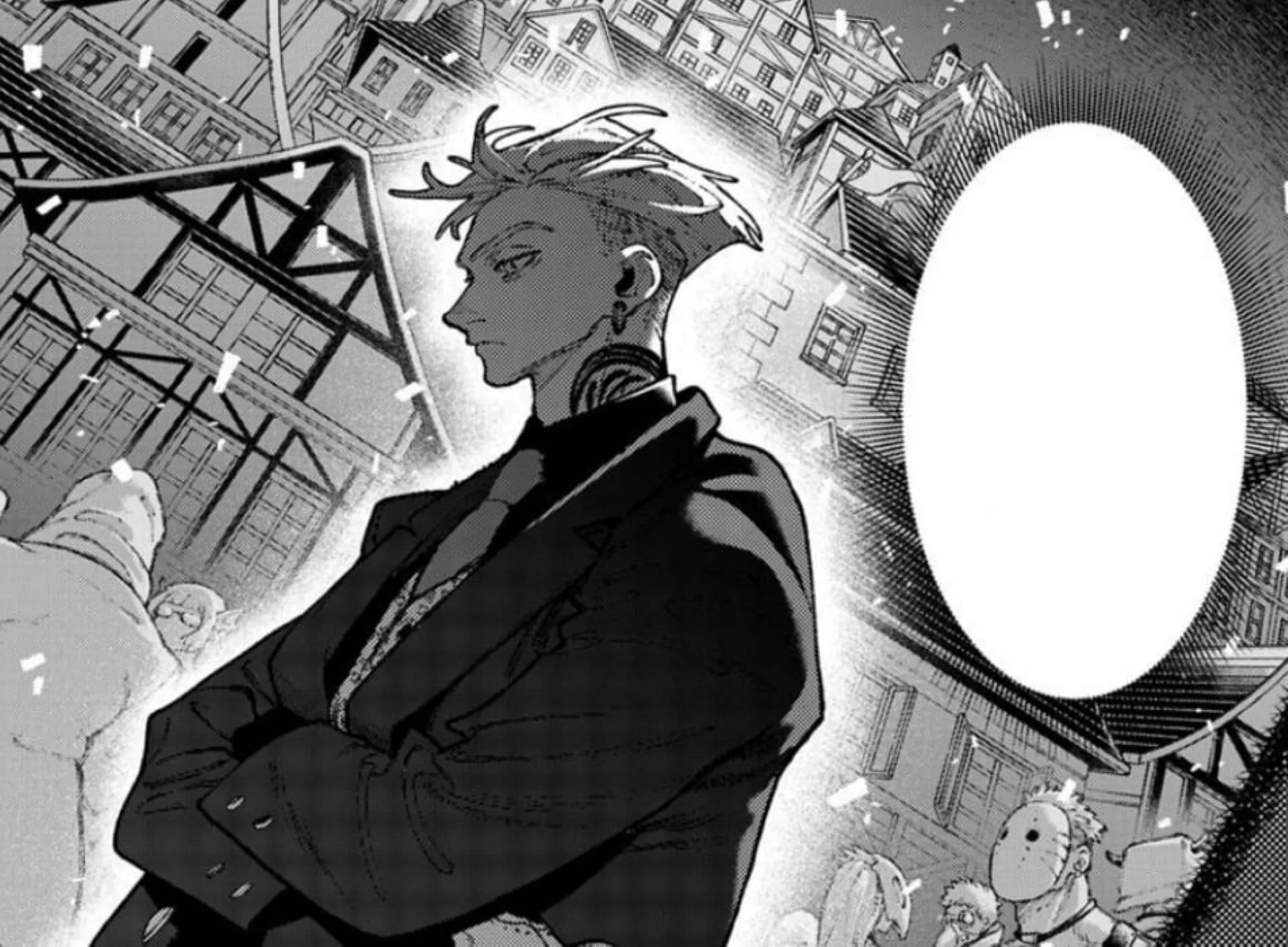 Enjin, as illustrated in the manga (Image via Kodansha) Enjin, as illustrated in the manga (Image via Kodansha)