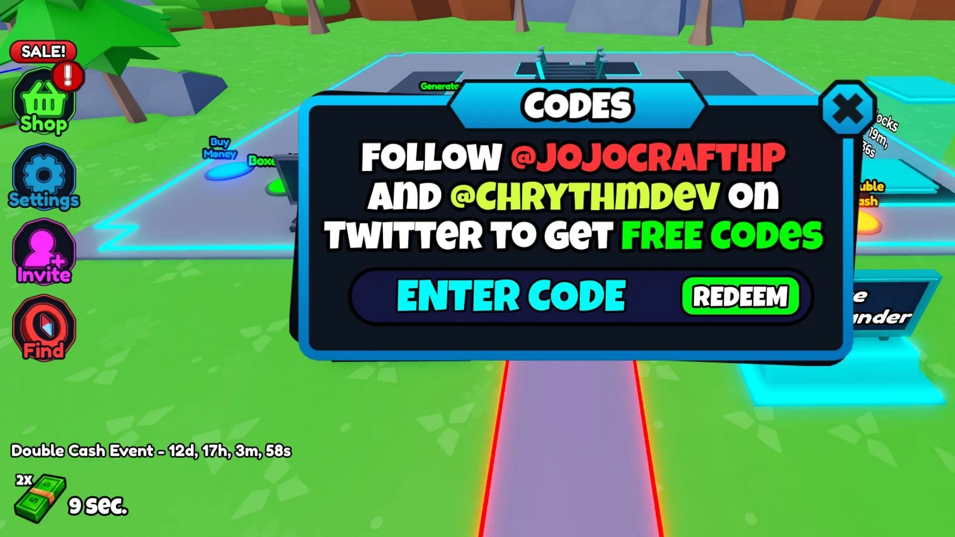 Redeem codes in Power Fighting Tycoon (Image via Roblox)