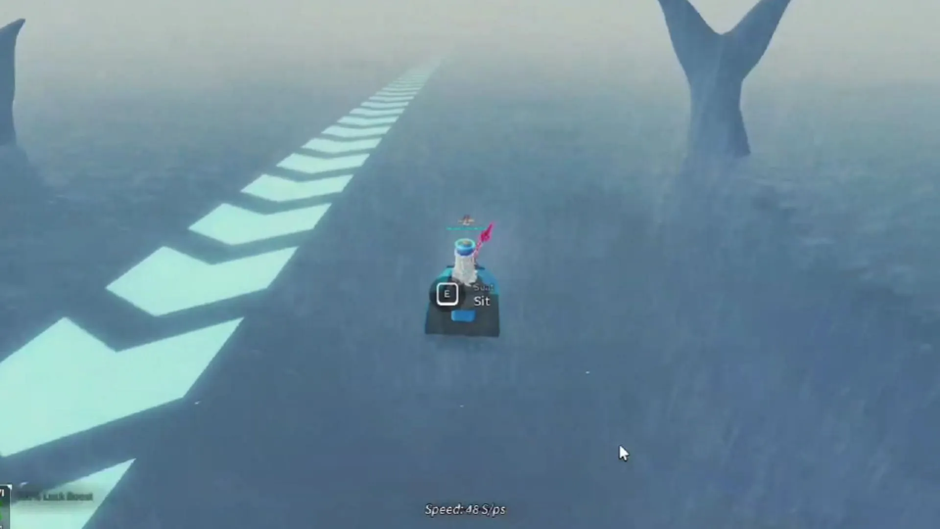 シロナガスクジラが消えてしまう前に捕まえよう (画像: Roblox || YouTube/@MineBlox) シロナガスクジラが消えてしまう前に捕まえよう (画像: Roblox || YouTube/@MineBlox)