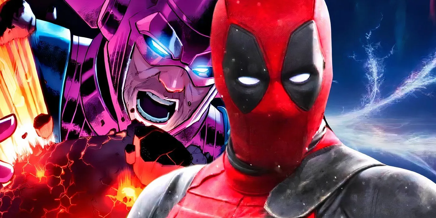 Deadpool and Galactus Deadpool and Galactus