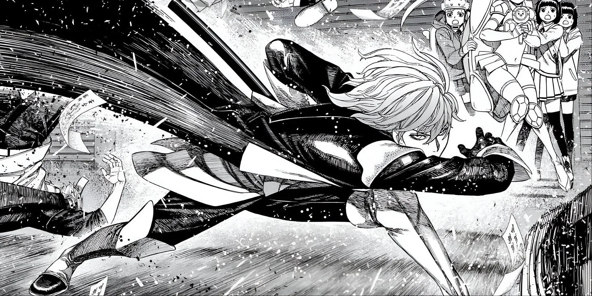 Count Stain Germain as seen in the manga (Image via Shueisha)