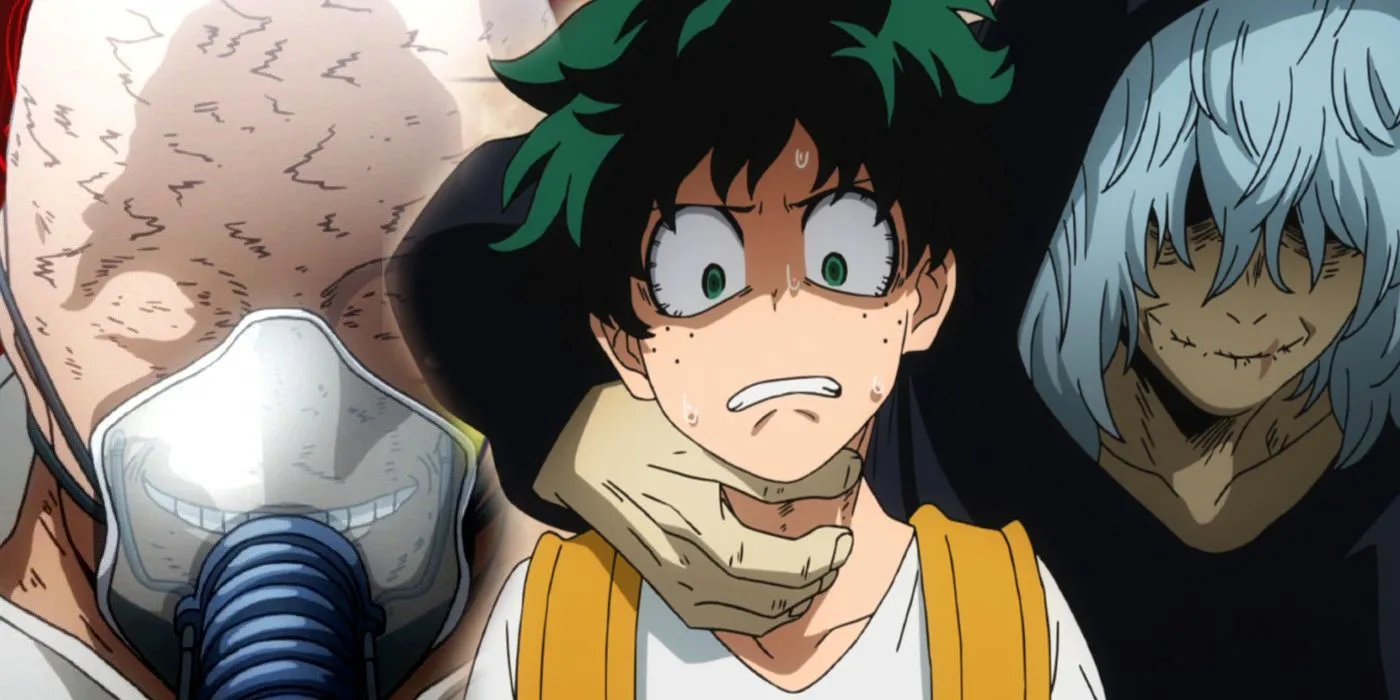 Deku, Shigaraki, and All For One