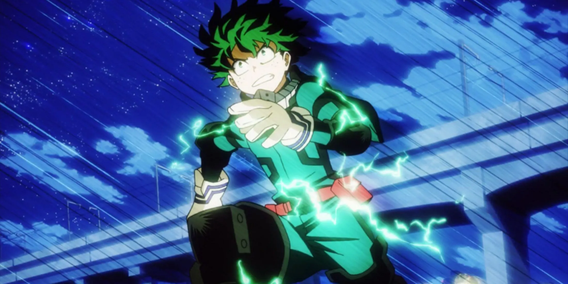 Deku Using Full Cowl Deku Using Full Cowl