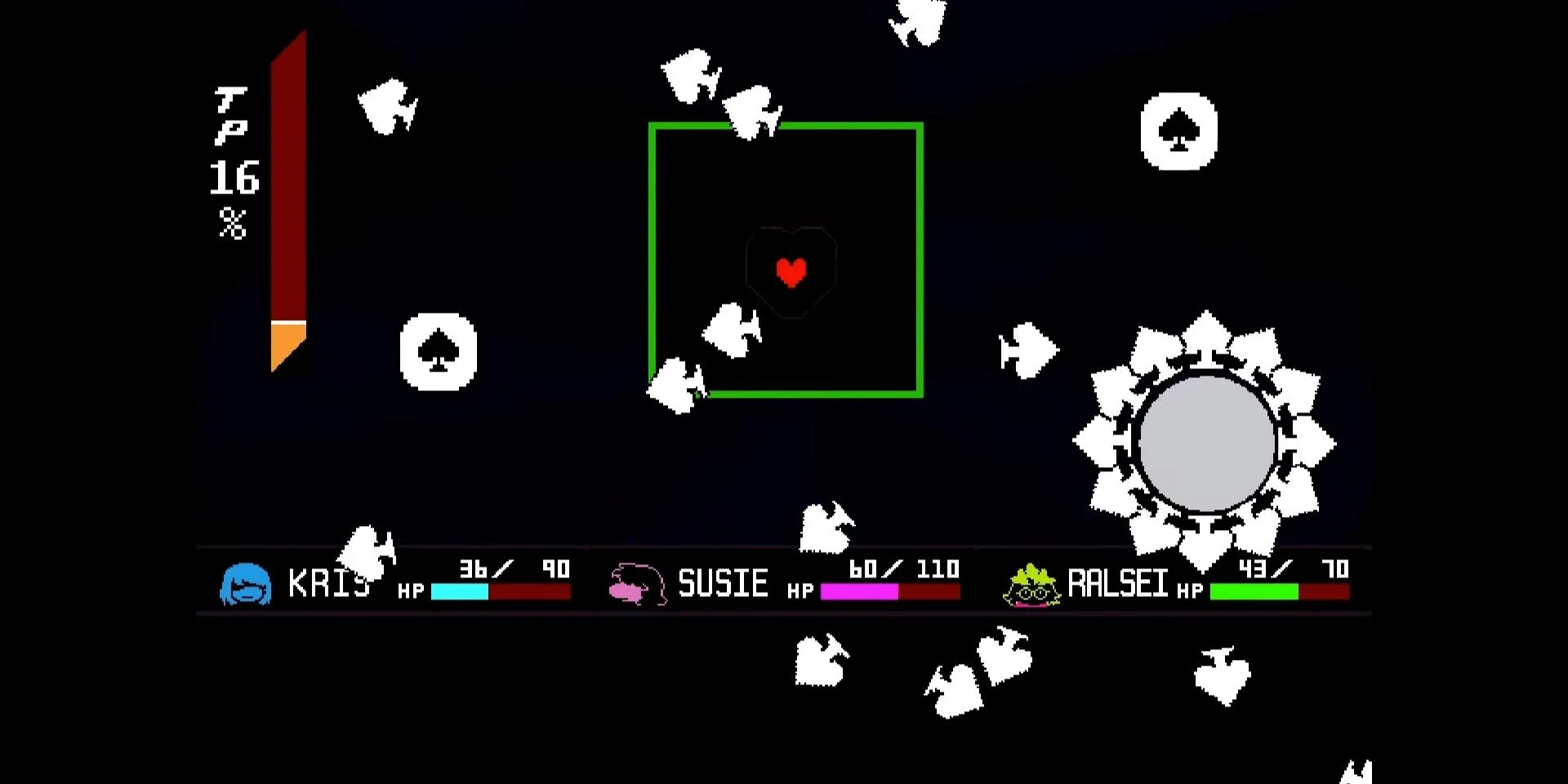 Jevil Battle Screenshot Jevil Battle Screenshot