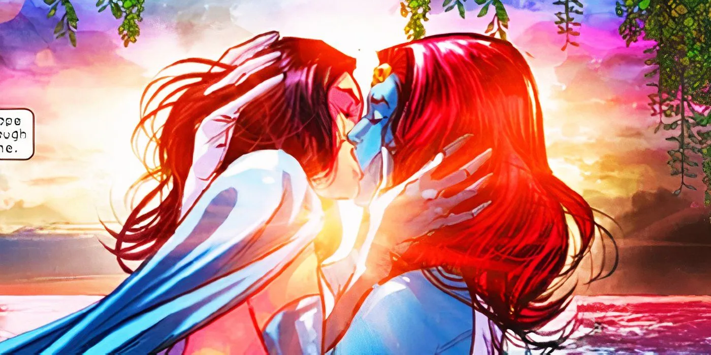 Mystique Kissing Destiny Mystique Kissing Destiny