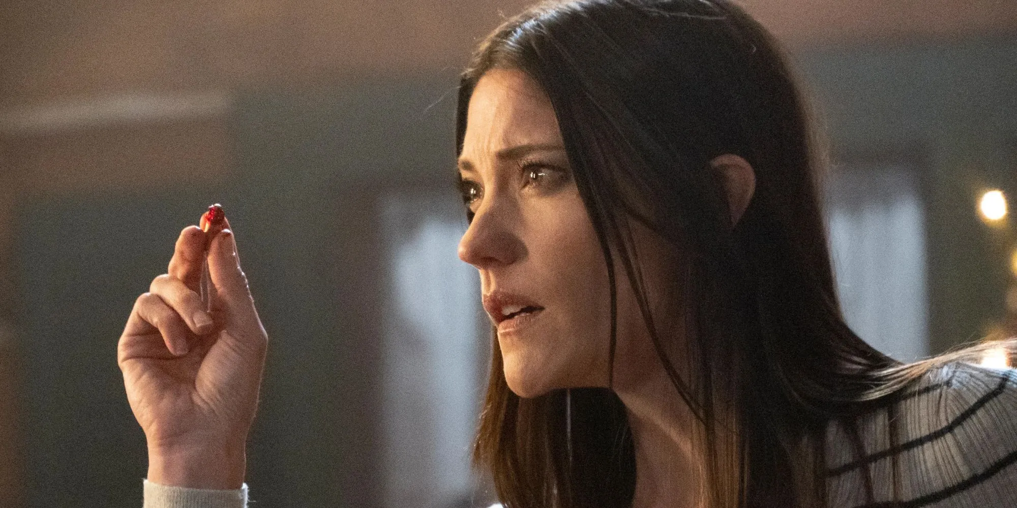 Debra Morgan with Dexter Morgan