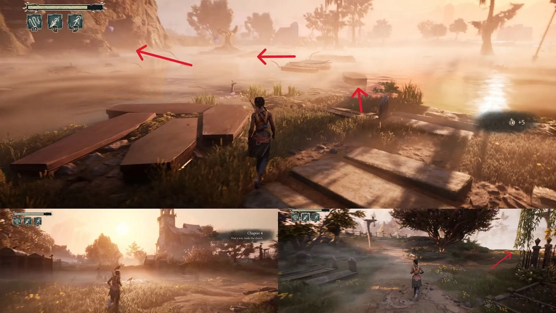 Glimpses from Wicked Temper walkthrough in South of Midnight (Image via Xbox Game Studios //YouTube@NitroBiaa)