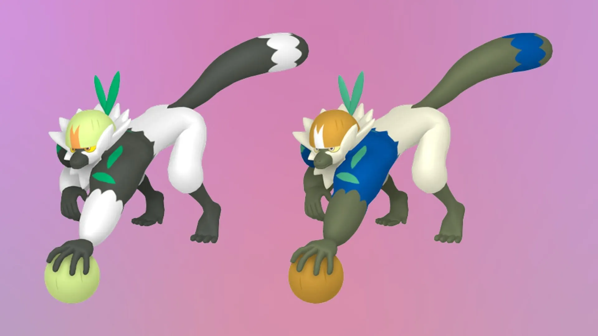 Shiny Passimian Comparison (Image via TPC)