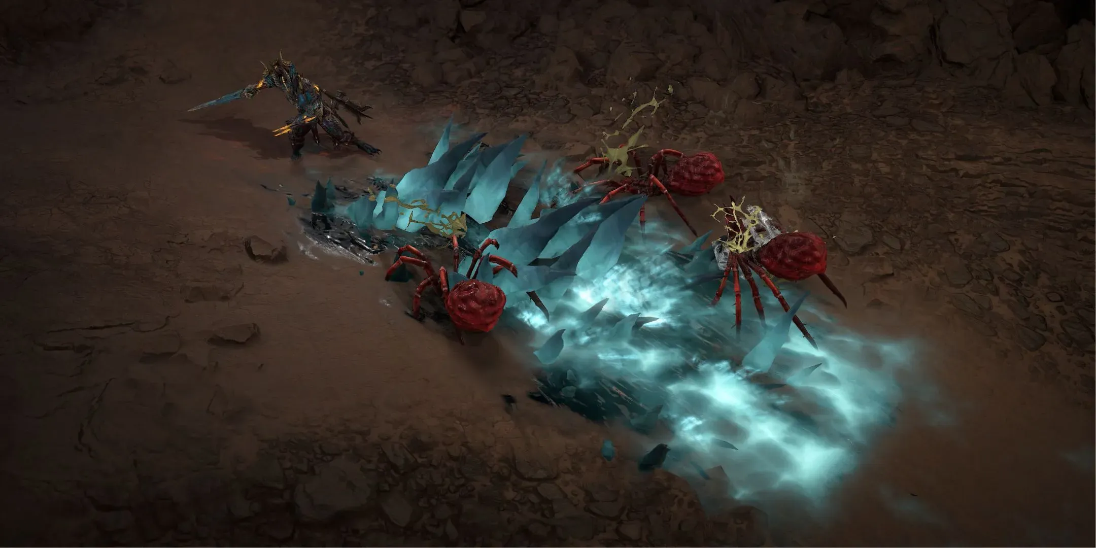 Diablo 4 Season 8 Belial's Return image of a boss power with modifier