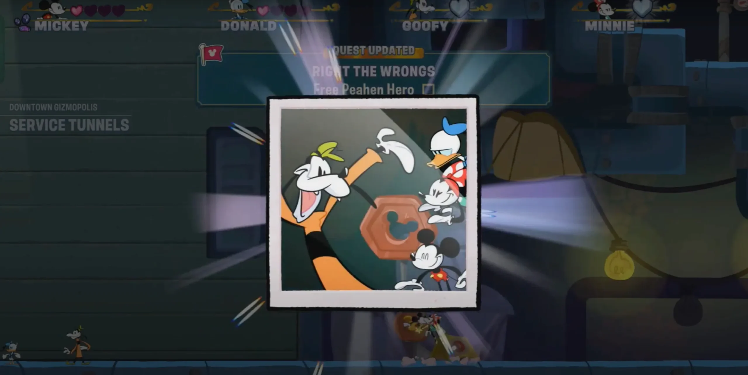 Hidden Mickey in Disney Illusion Island Hidden Mickey in Disney Illusion Island