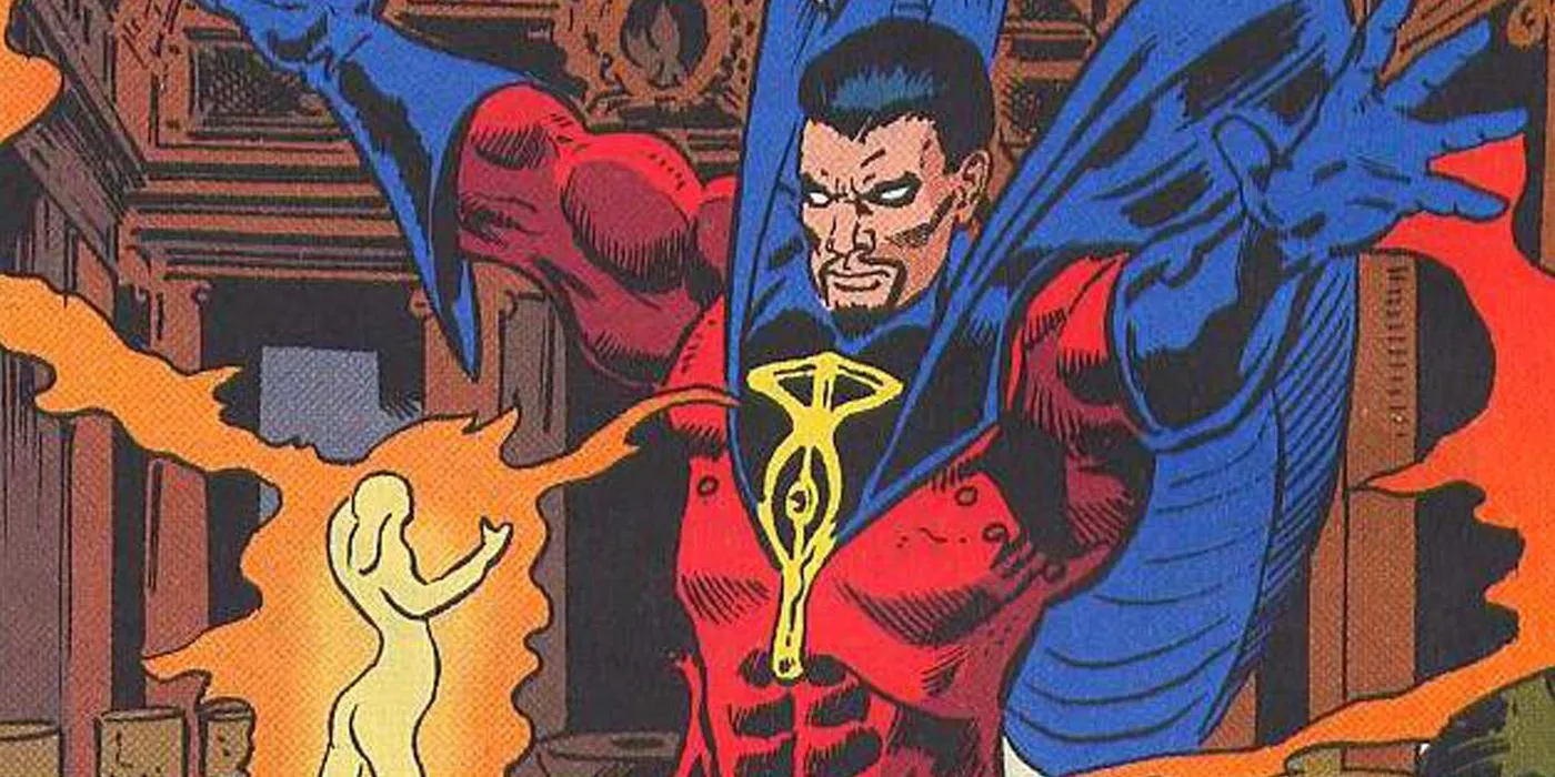 Doctor Druid uses his powers in Marvel Comics. Doctor Druid uses his powers in Marvel Comics.