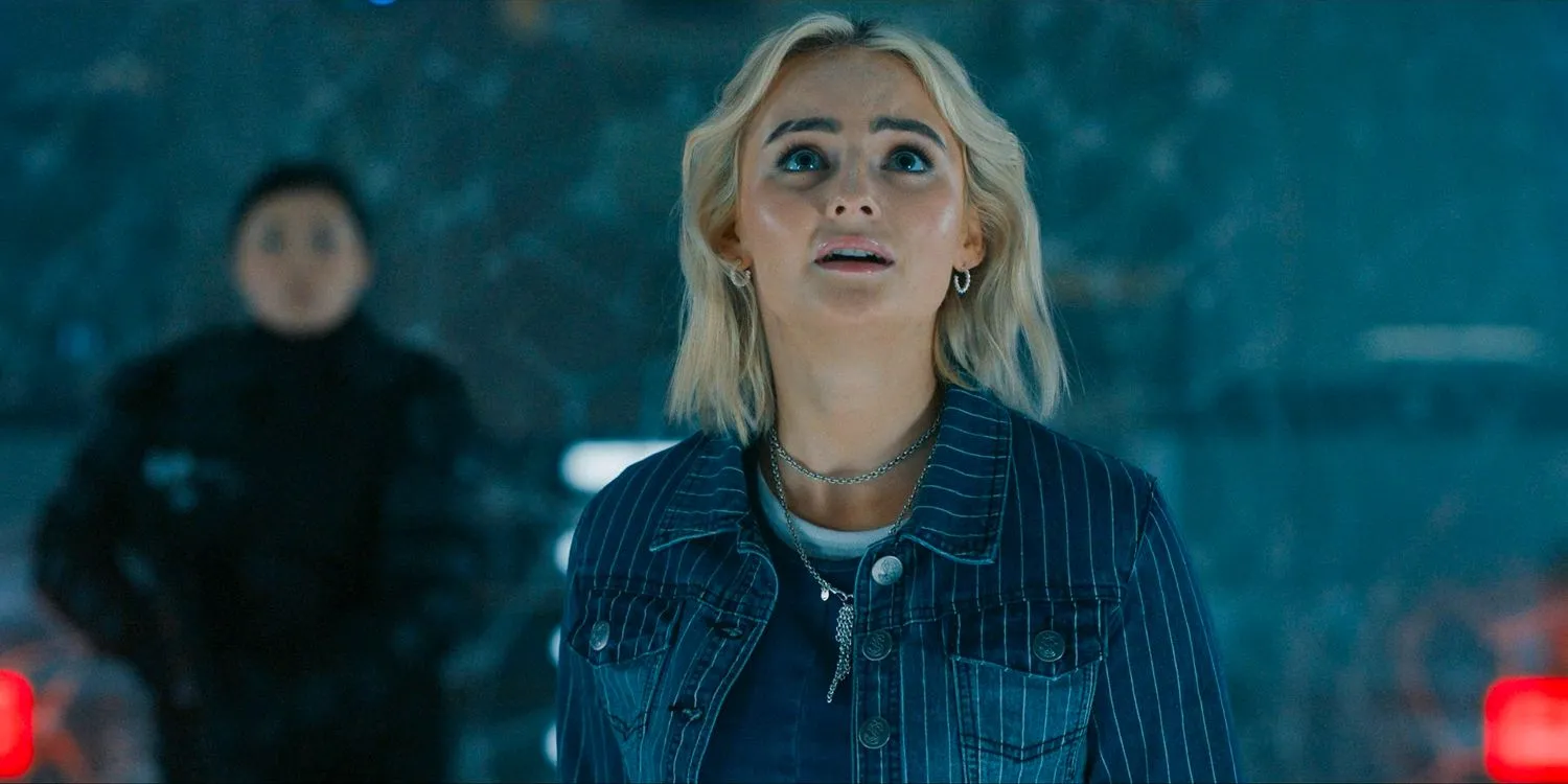 Ruby (Millie Gibson) seeing snow in Doctor Who season 14, episode 7.