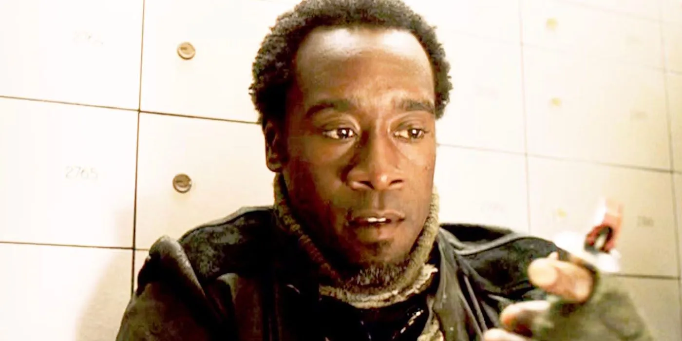 Don Cheadle as Basher in Ocean's Eleven