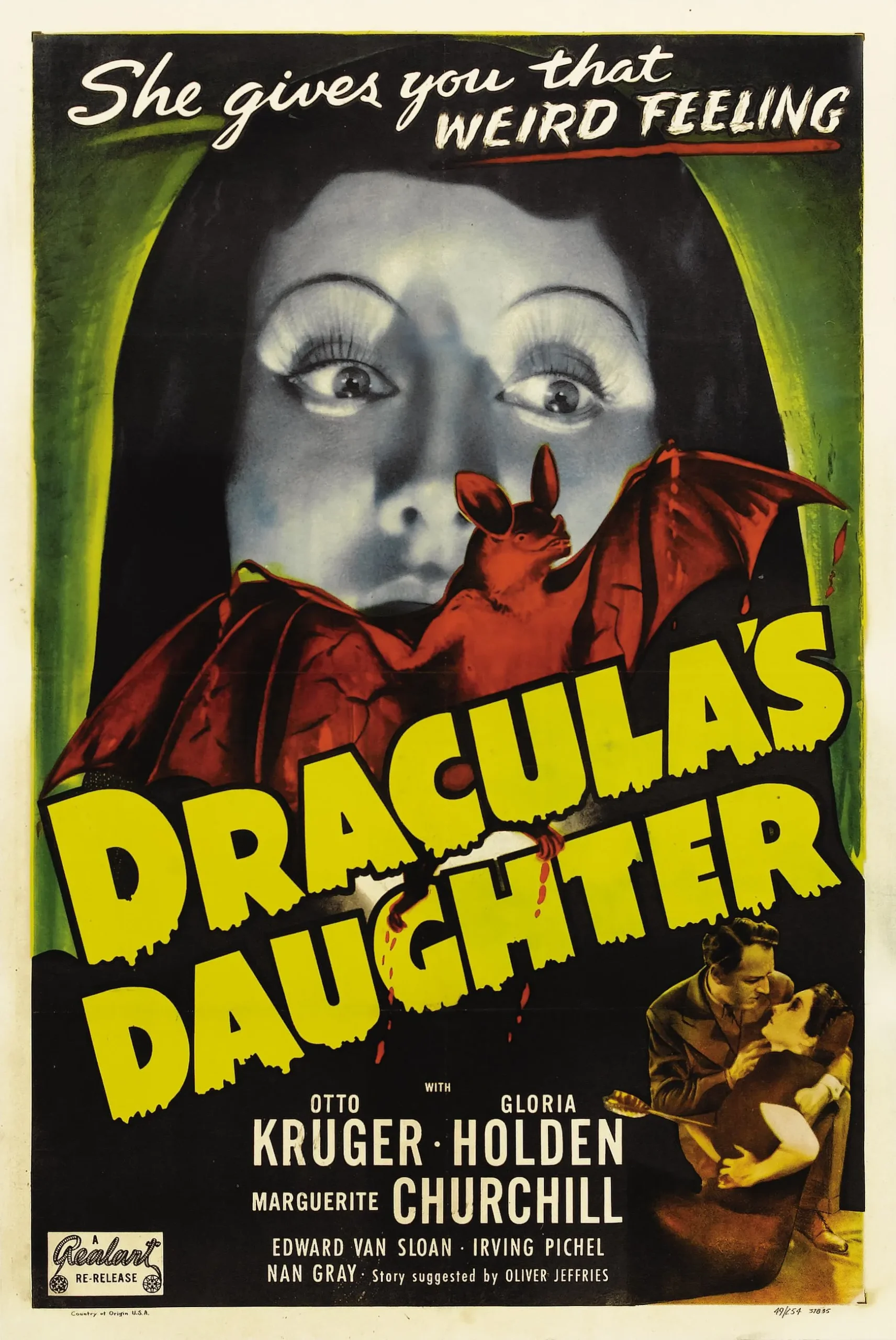 Dracula's Daughter Poster 1936 Dracula's Daughter Poster 1936