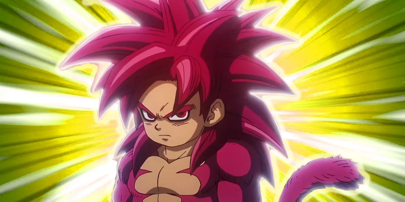 Goku in Super Saiyan 4 form