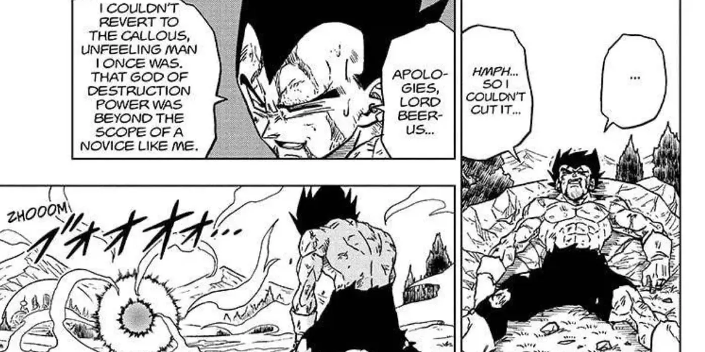 Vegeta's Change in Character Vegeta's Change in Character