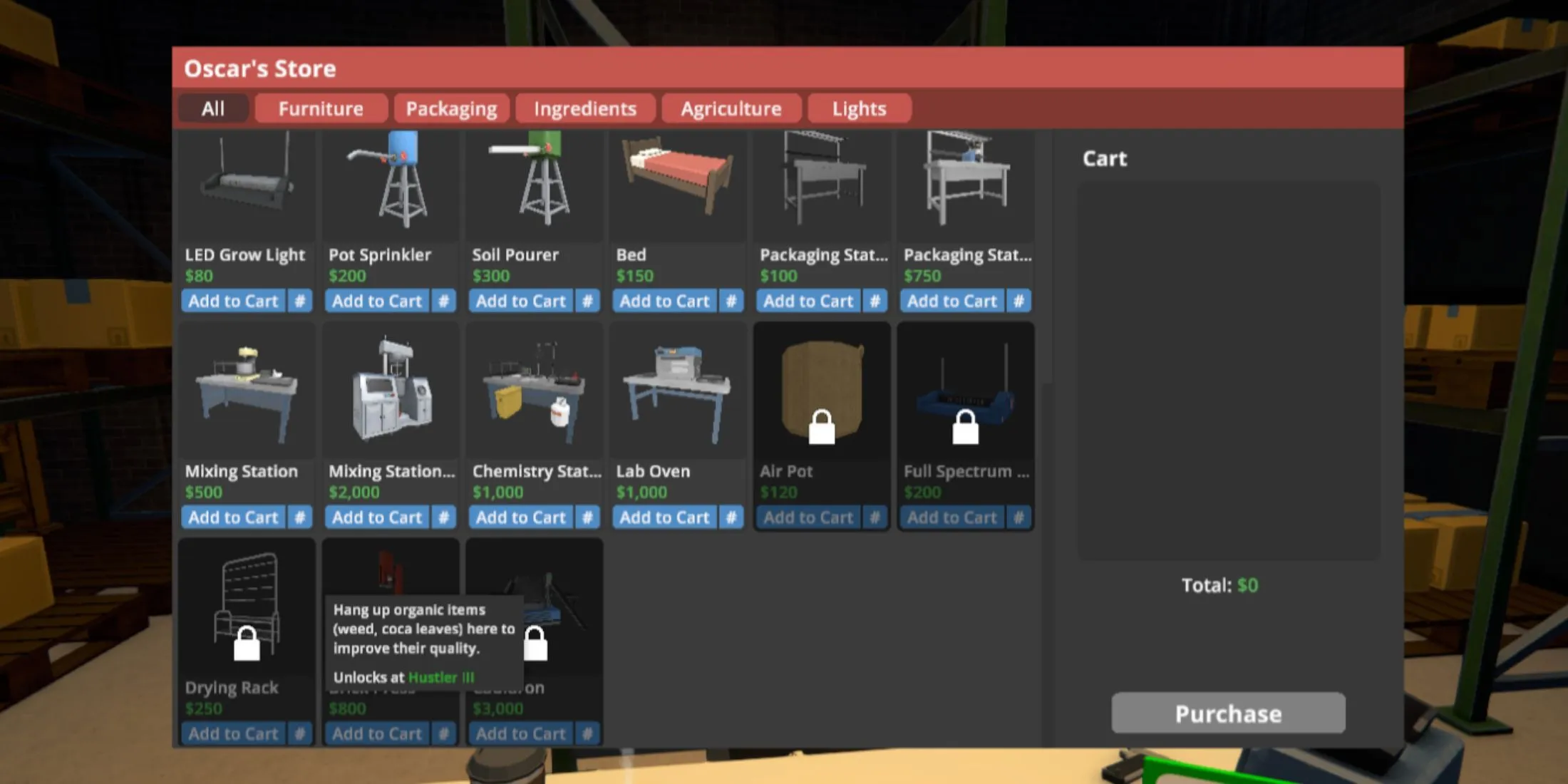Drying Rack in Schedule 1