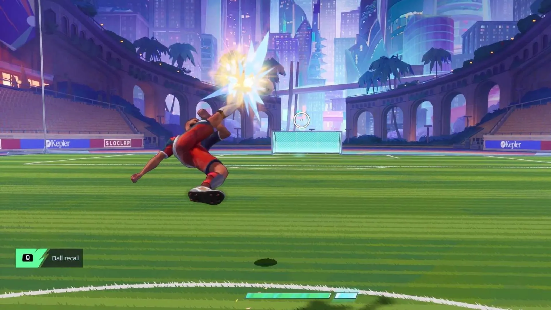 Player performing a bicycle kick (Image via Sloclap/YouTube@AAvirusAA)