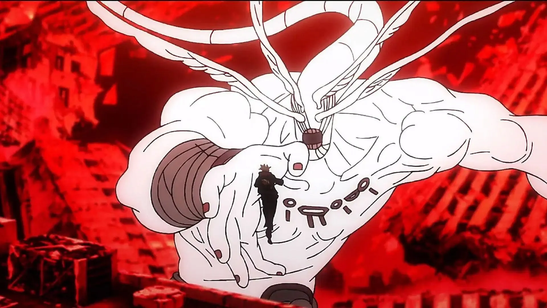 Sukuna vs. Mahoraga in Jujutsu Kaisen season 2