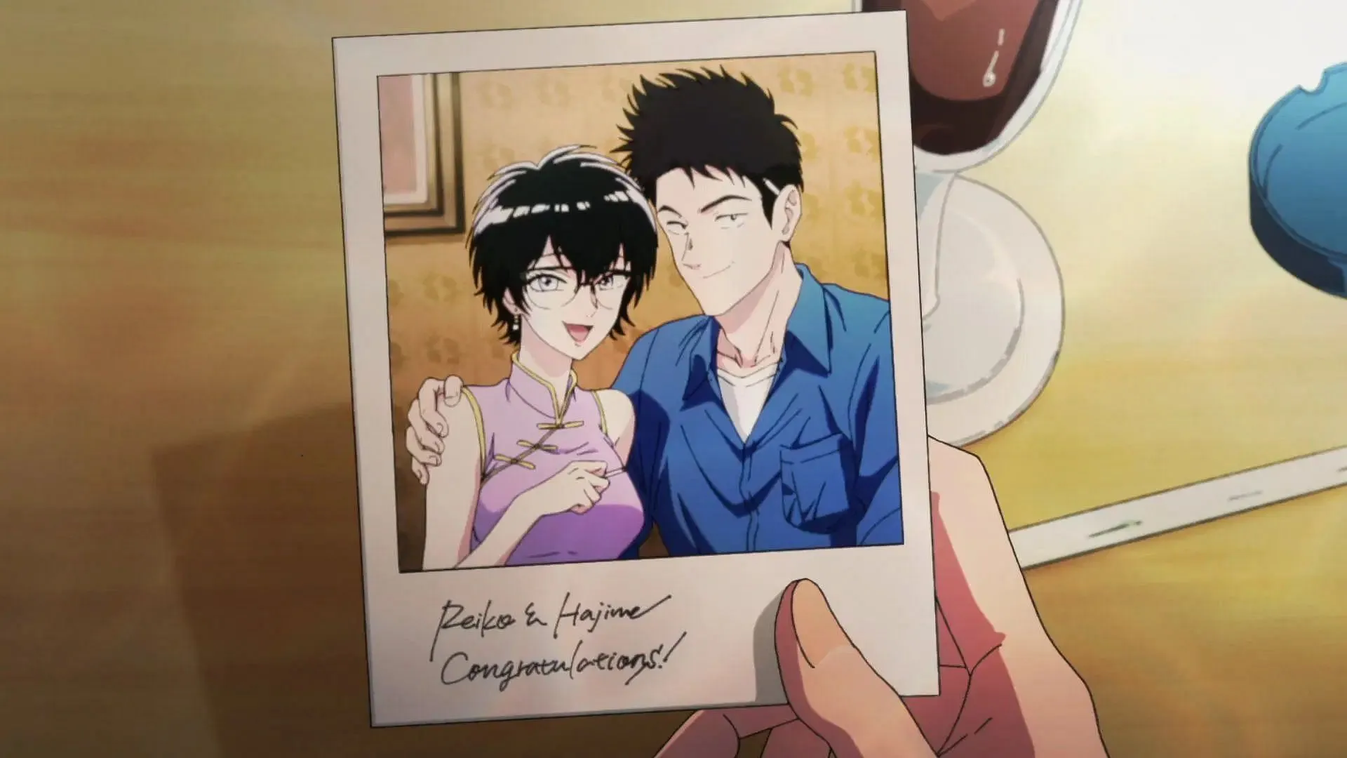 Kujirai B and Kudou as shown in the anime (Image via ARVO ANIMATION)