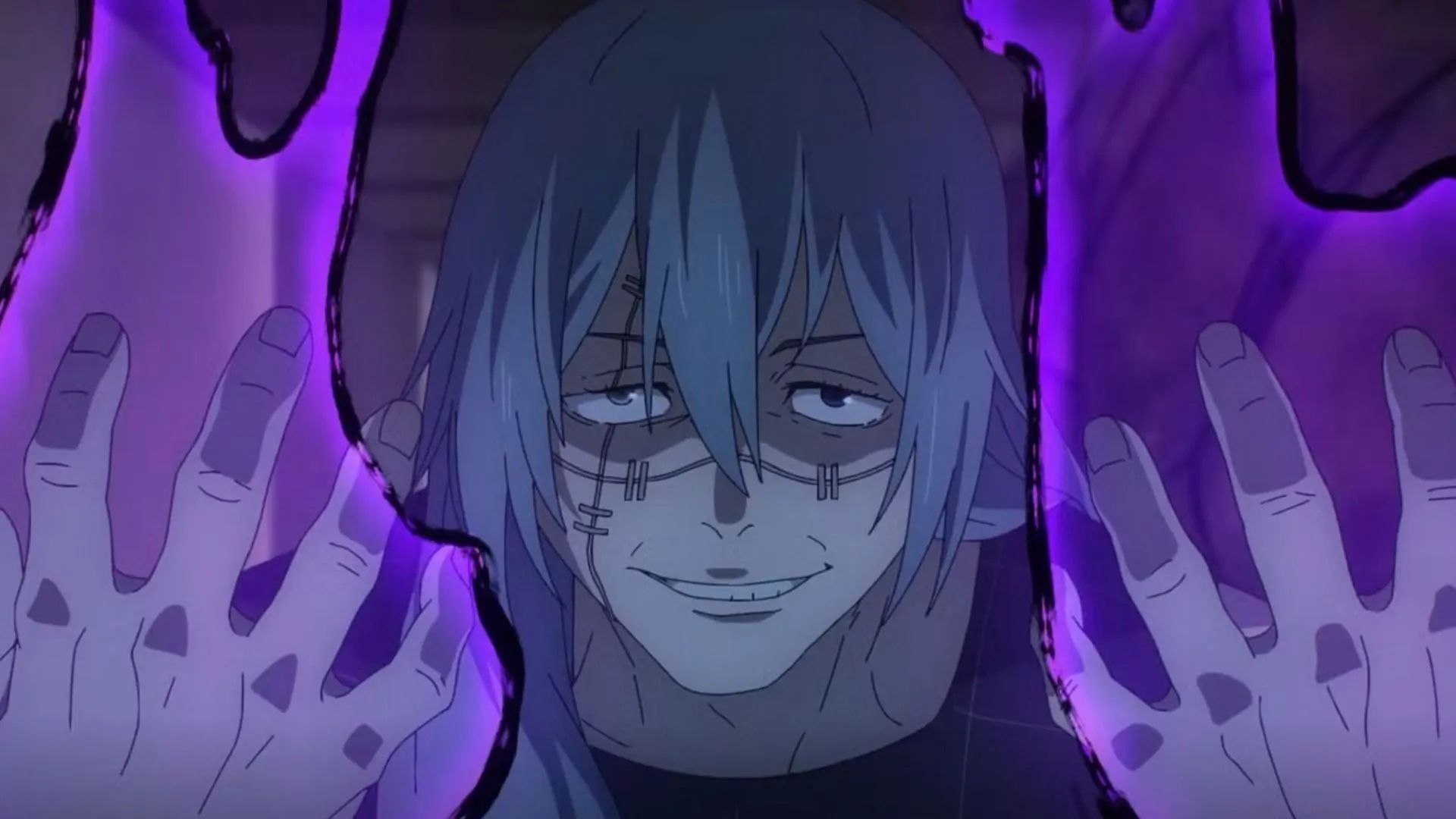 Mahito as seen in anime (Image via MAPPA)