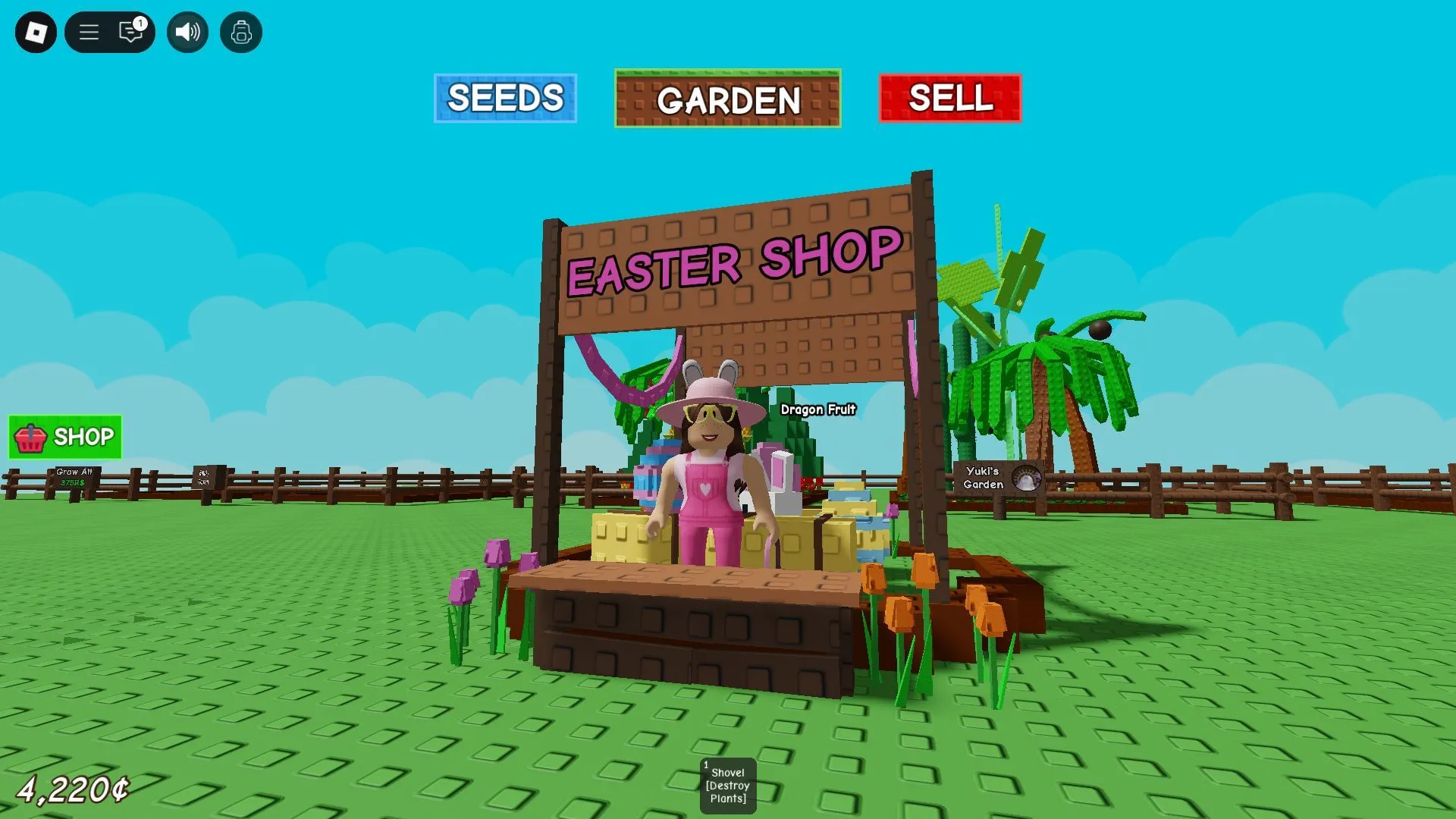 The Easter Event Shop (Image via Roblox)