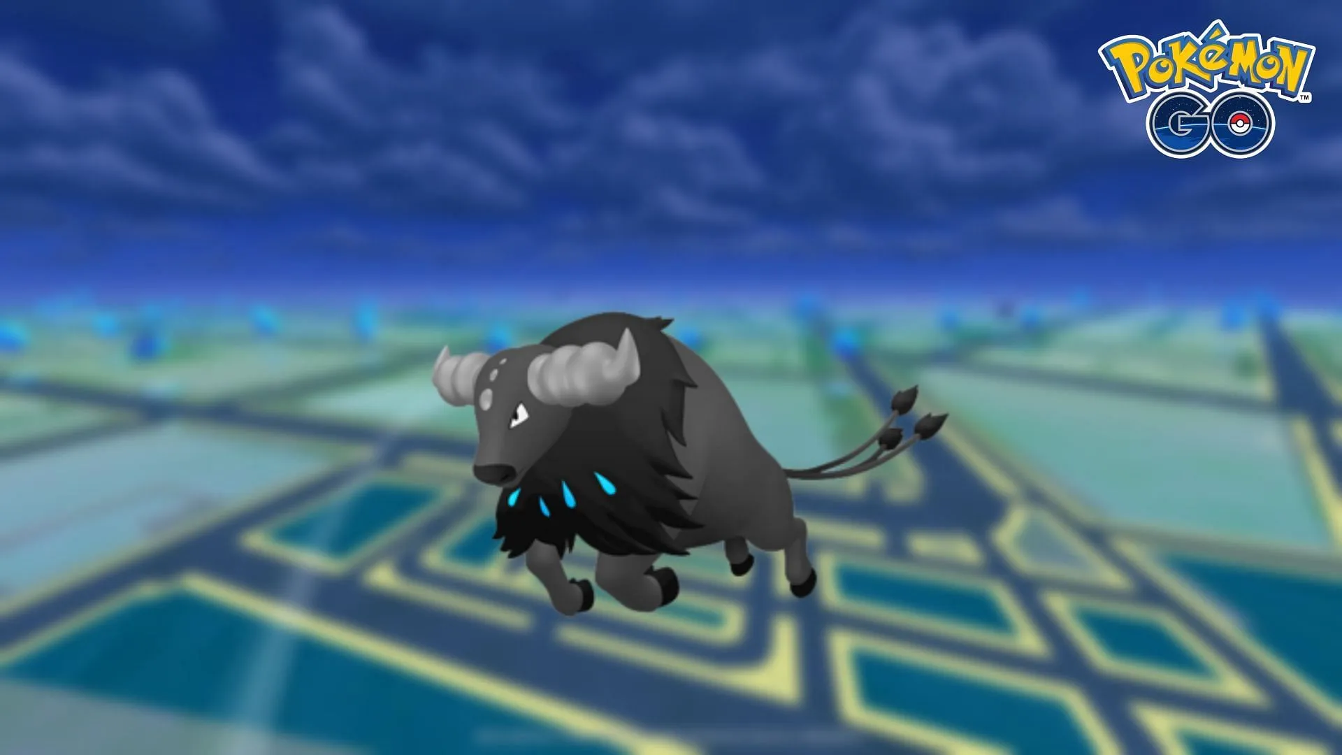 Pokemon GO Paldean Tauros (Aqua Breed) (Image via The Pokemon Company) Pokemon GO Paldean Tauros (Aqua Breed) (Image via The Pokemon Company)