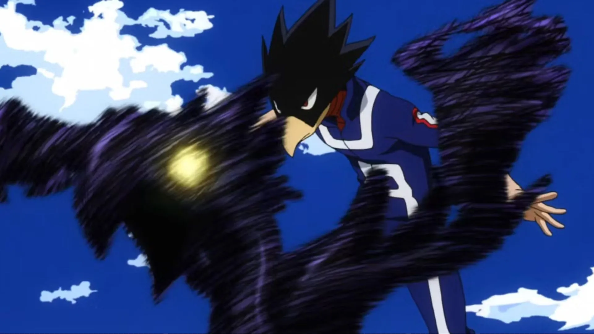Fumikage's quirk will blow his cover as a Vigilante (Image via Bones)