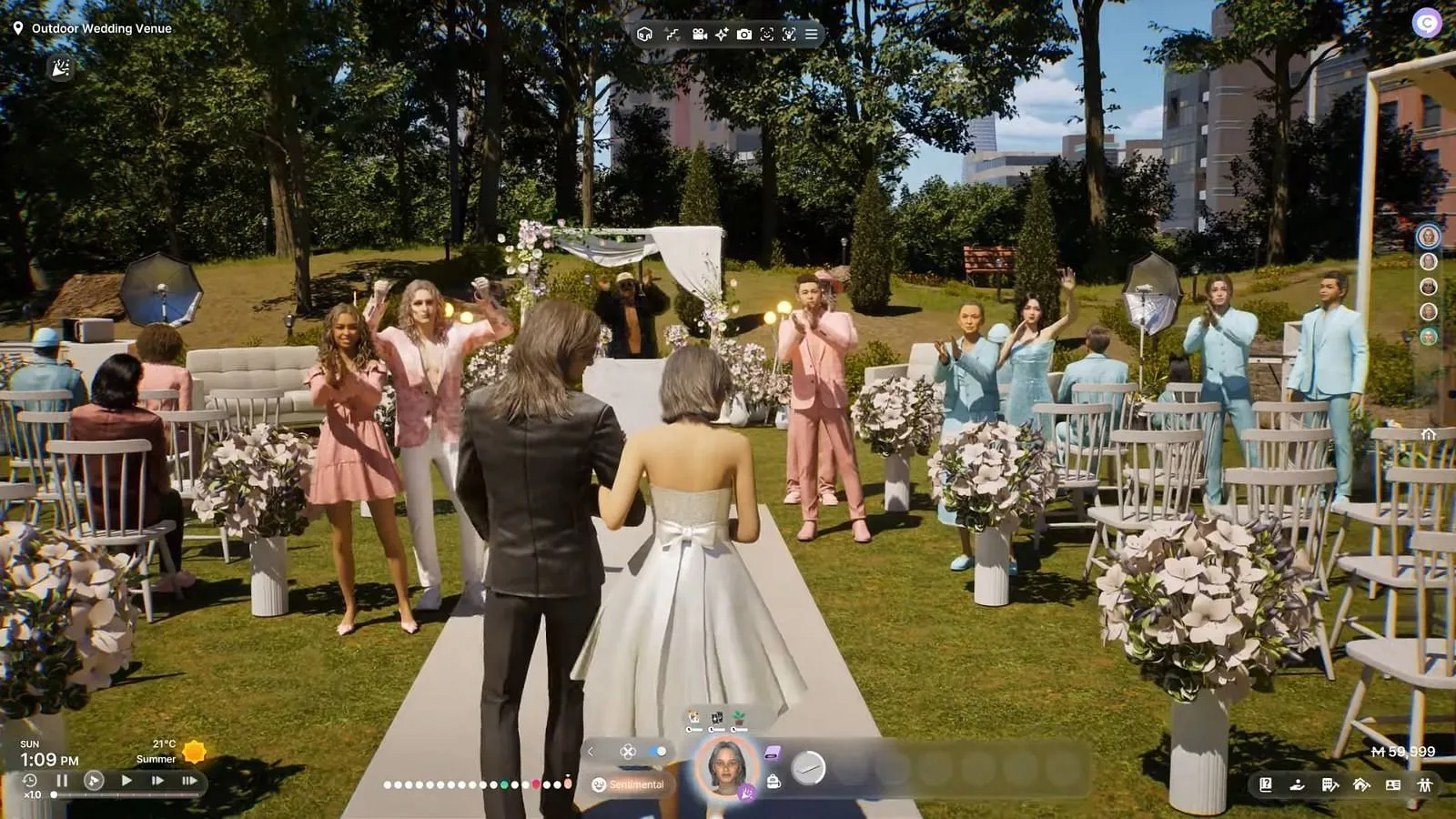 A screenshot from the game trailer (Image via Krafton || YouTube/@inZOI)