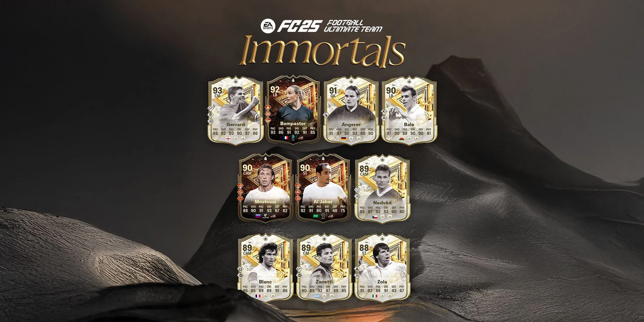 EA Sports FC 25 Immortals Promo Cards EA Sports FC 25 Immortals Promo Cards