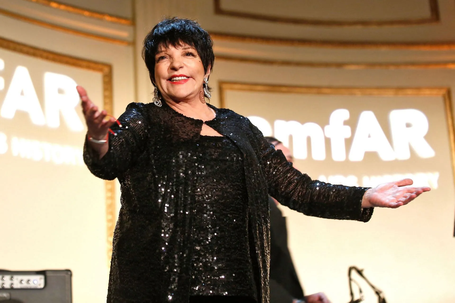 American actress and singer Liza Minnelli (Image via Getty) American actress and singer Liza Minnelli (Image via Getty)