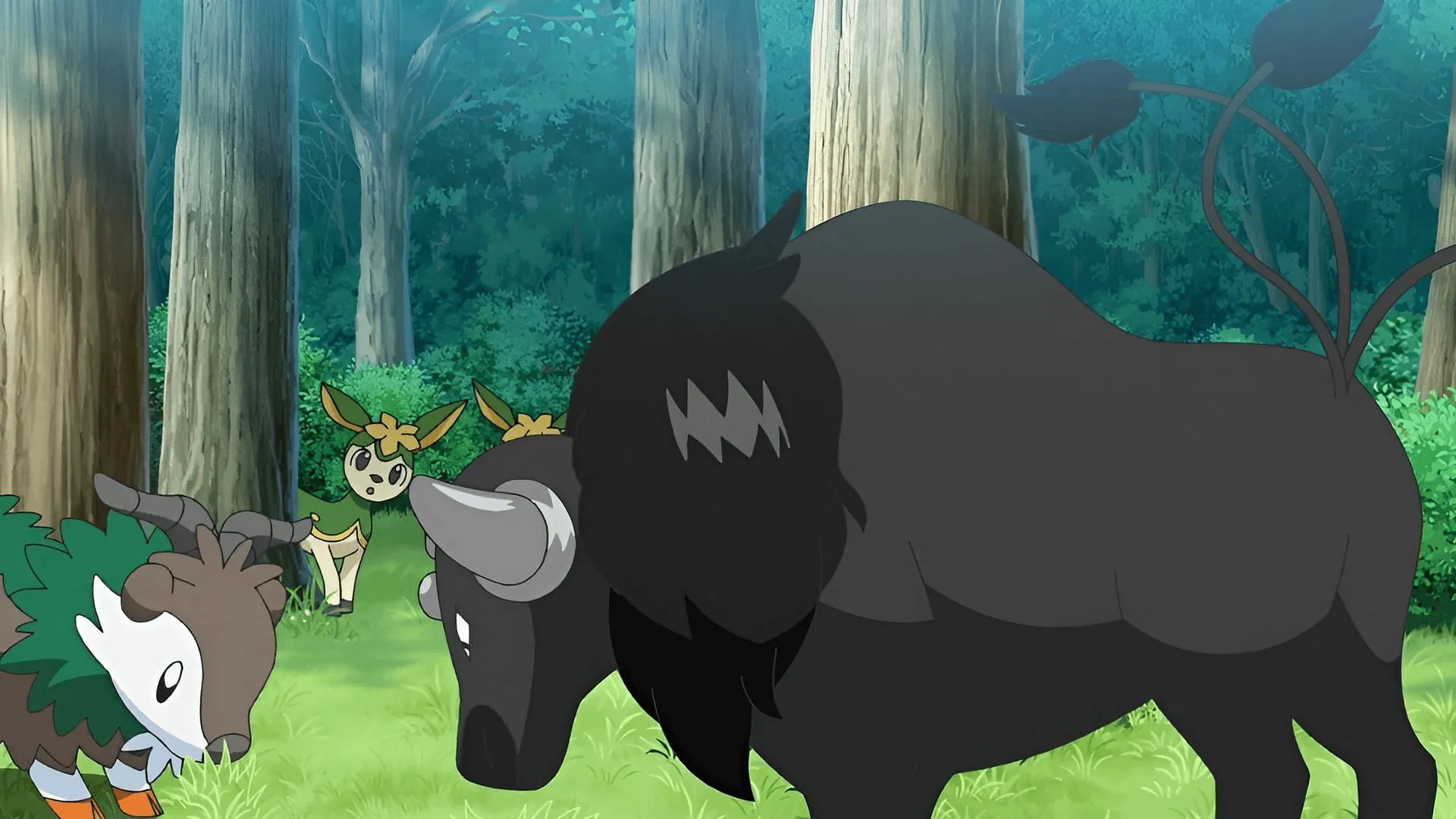Paldean Tauros (Combat Breed) in the anime (Image via The Pokemon Company) Paldean Tauros (Combat Breed) in the anime (Image via The Pokemon Company)