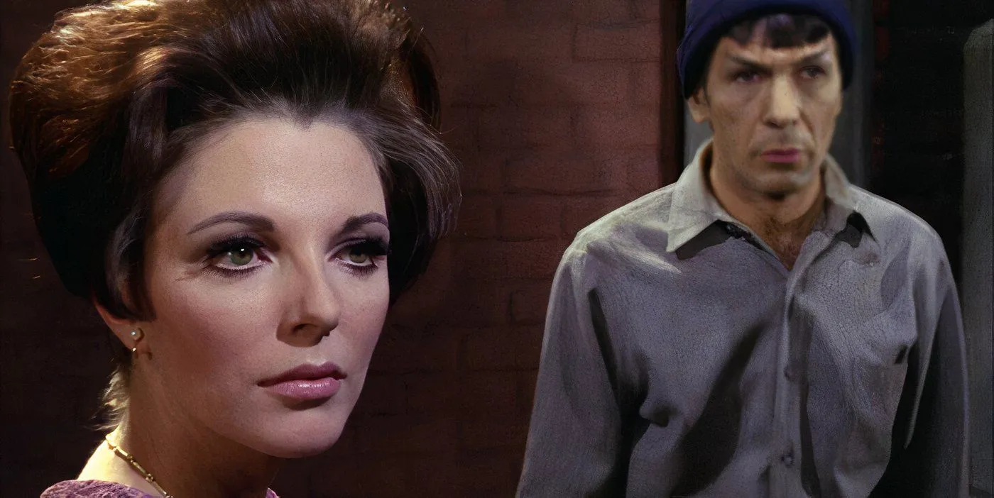 Edith Keeler and Spock