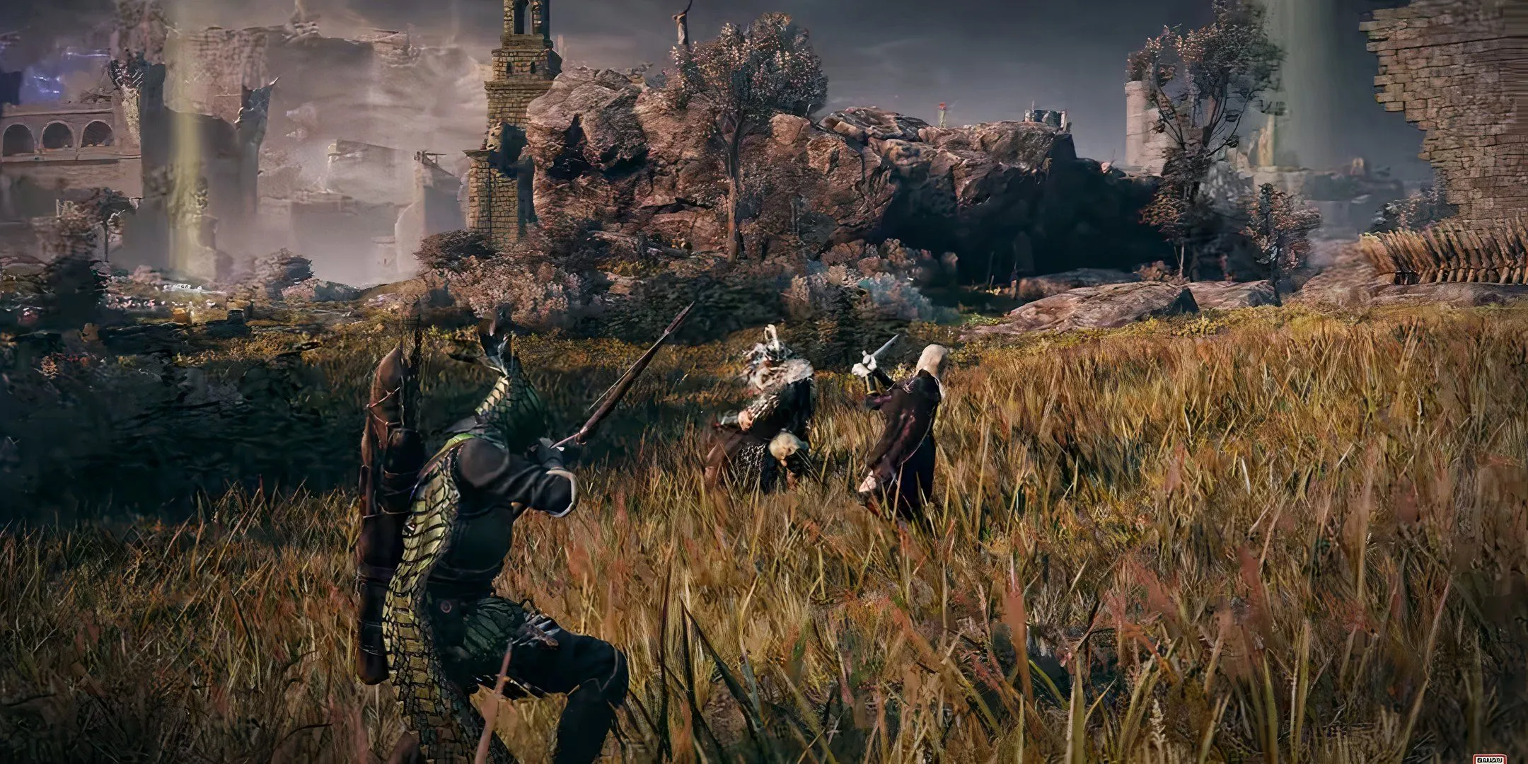 Ironeye sniping enemies from a distance.