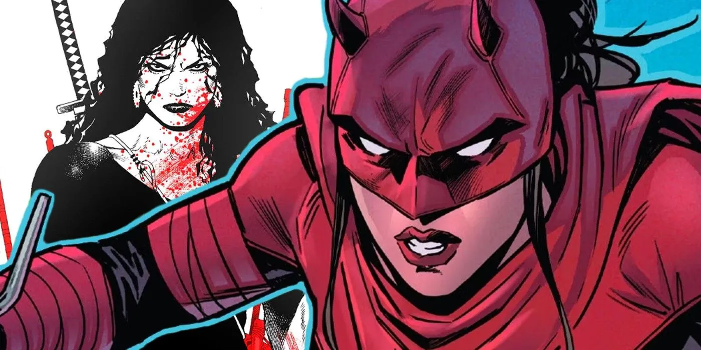 Elektra's dual nature - superhero and assassin
