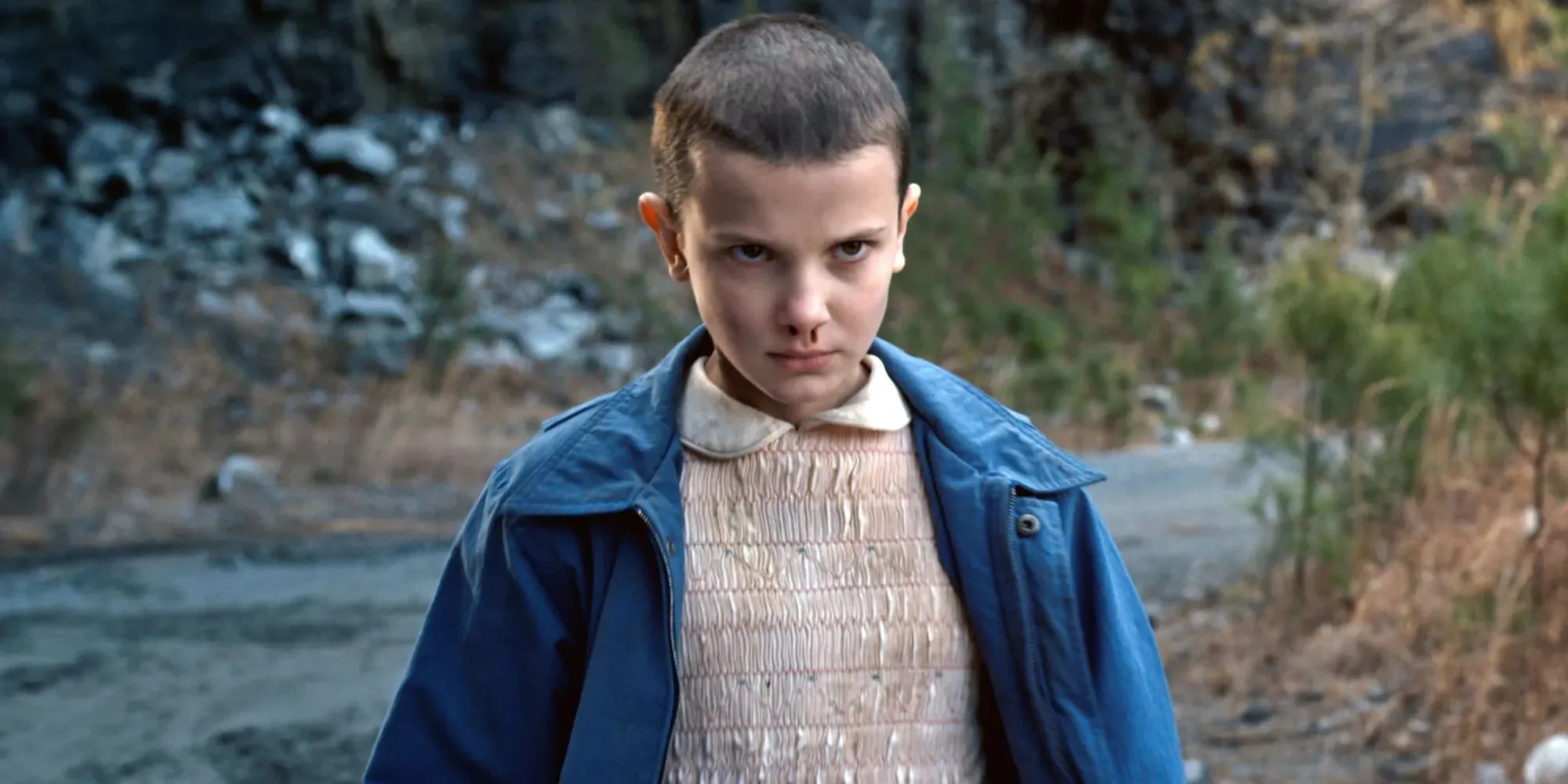 Eleven with a bloody nose