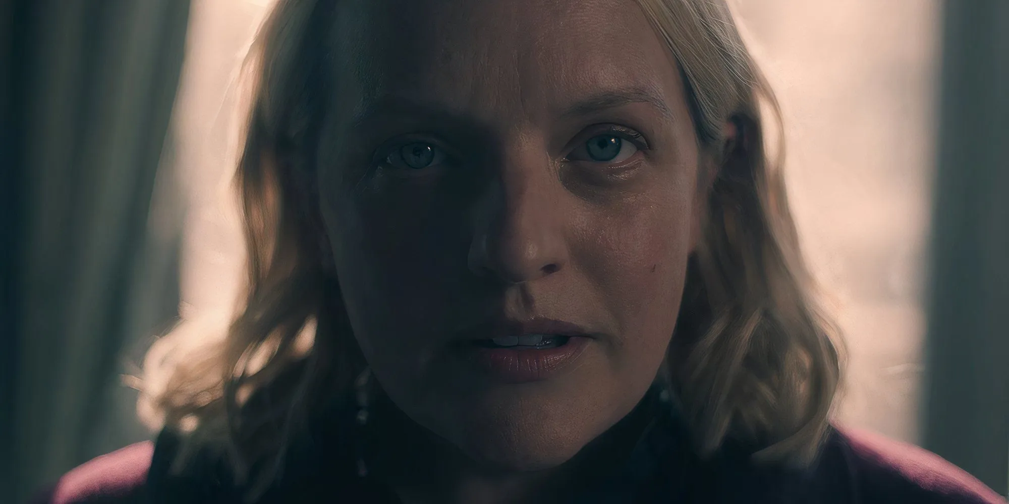 June in a poignant moment from The Handmaid's Tale