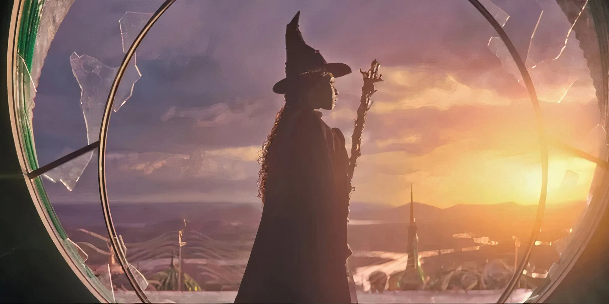 Elphaba during Defying Gravity Elphaba during Defying Gravity
