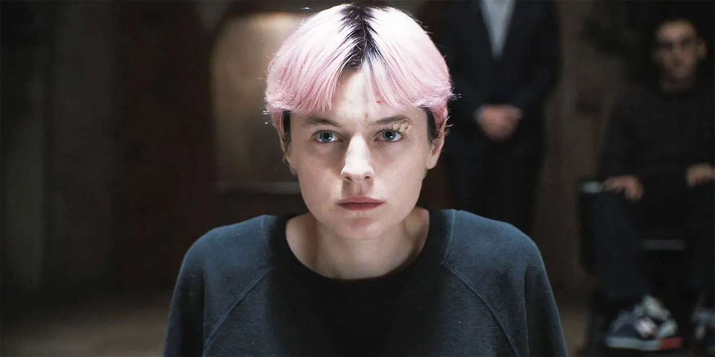 Emma Corrin in A Murder at the End of the World Emma Corrin in A Murder at the End of the World