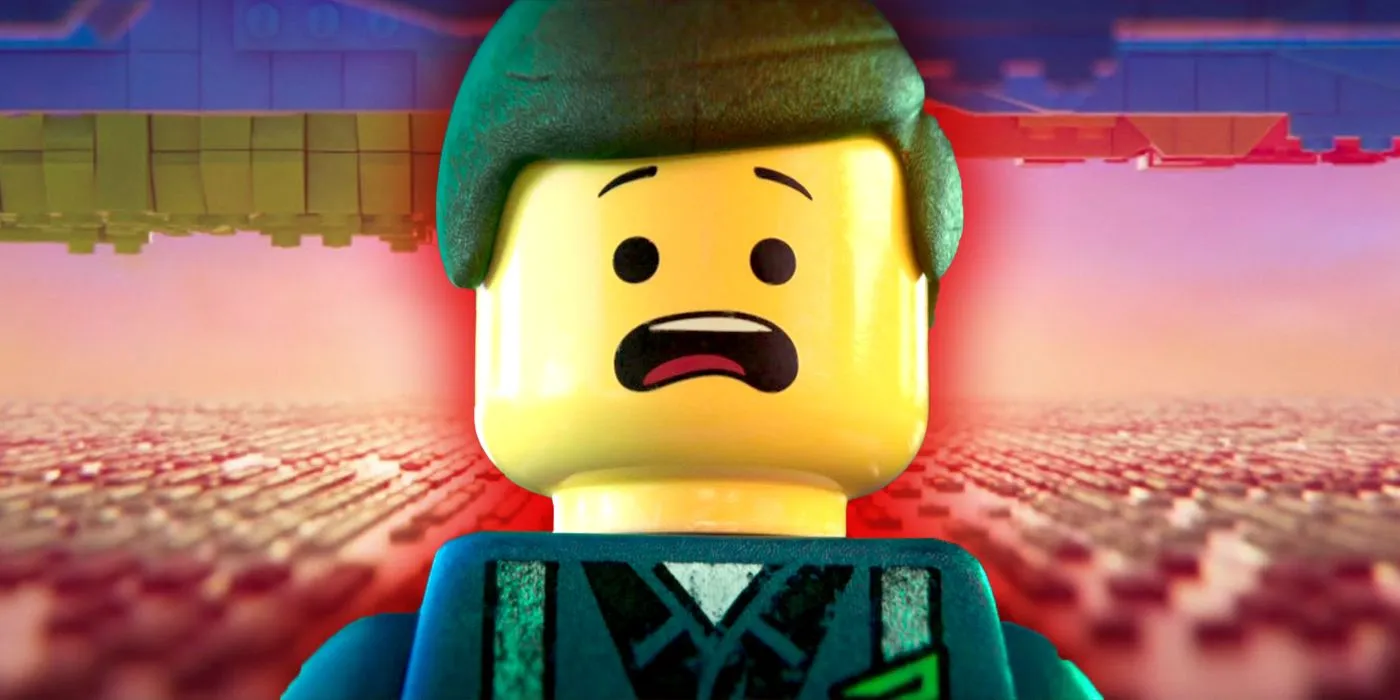 Emmett looking surprised in The Lego Movie 2: The Second Part Emmett looking surprised in The Lego Movie 2: The Second Part